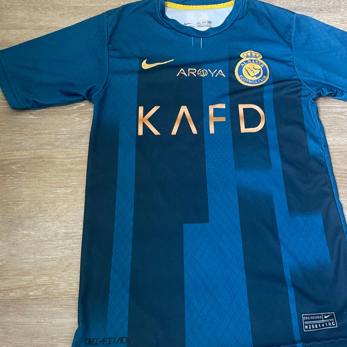 Al Nassr Ronaldo matchtröja Nike blå - 2