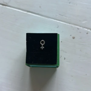 Silverörhänge med kvinnosymbol - Snyggt örhänge i silverformat som kvinnosymbol. Perfekt för dig som vill visa din power och stil. Liten och diskret design som passar till alla tillfällen. Köpt för 150 kr och har inga defekter💕