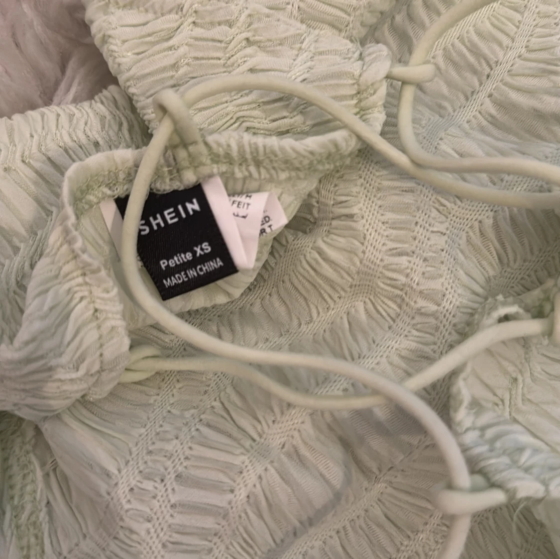 Ljusgrön topp från SHEIN XS - 2