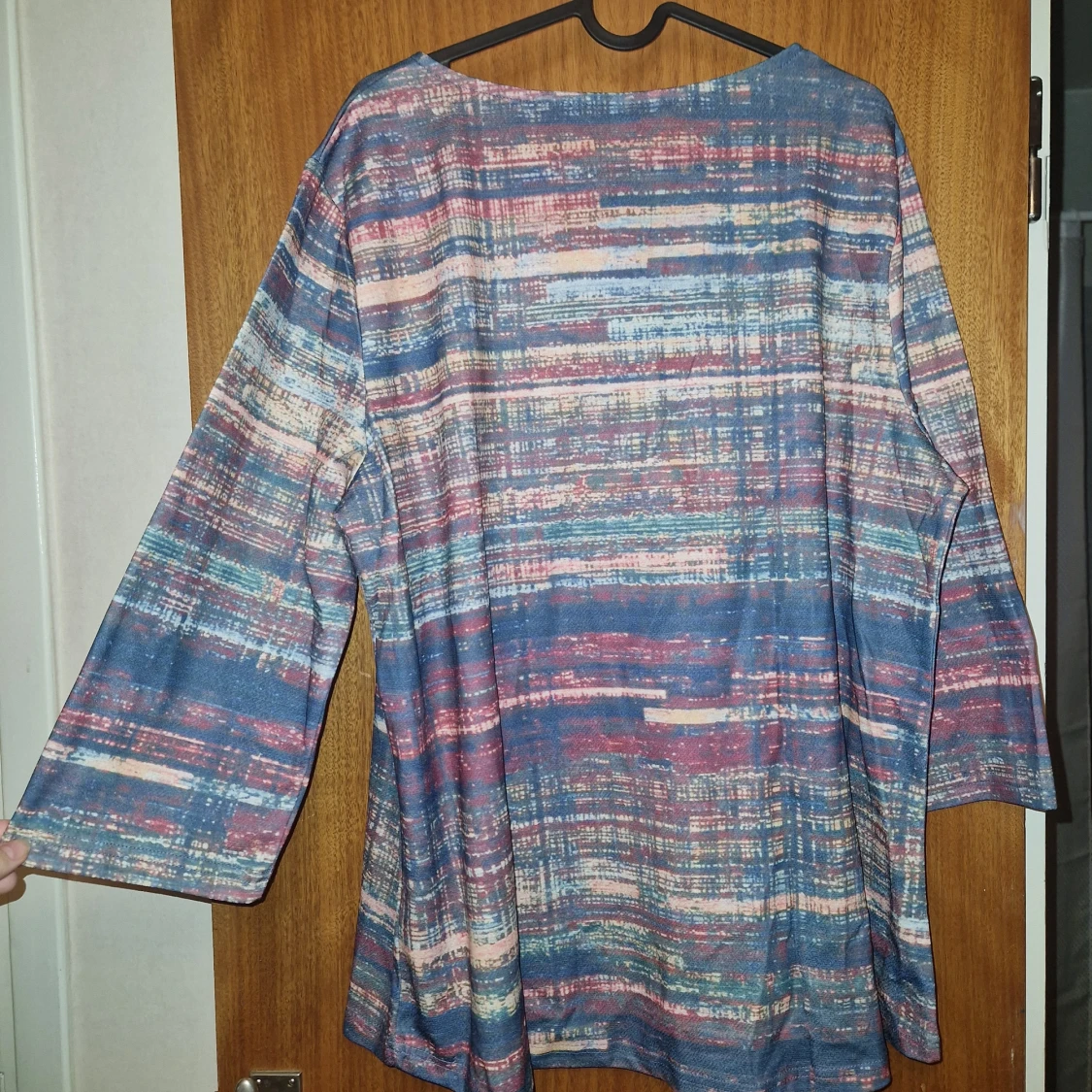 Färgglad blus med mönster - 3