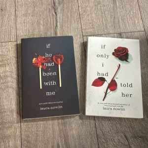 if he had been with me / if only i had told her - Två känslosamma romaner om kärlek, vänskap och de val som formar våra liv. Perfekta för dig som gillar starka känslor, romantik och att följa unga människors öden. 1an och tvåan i serien väldigt bra rekommenderas!!❣️