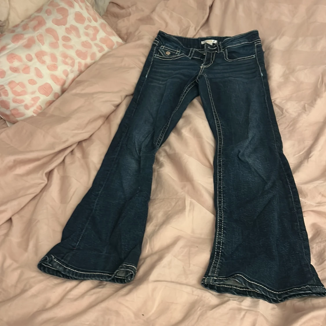 Bootcut jeans från Gina Tricot, stl 152