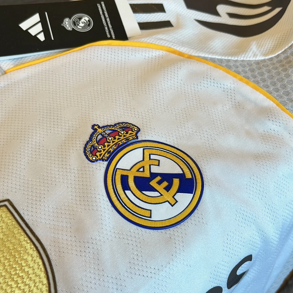 Real Madrid Mbappé 10 Adidas matchtröja - 2