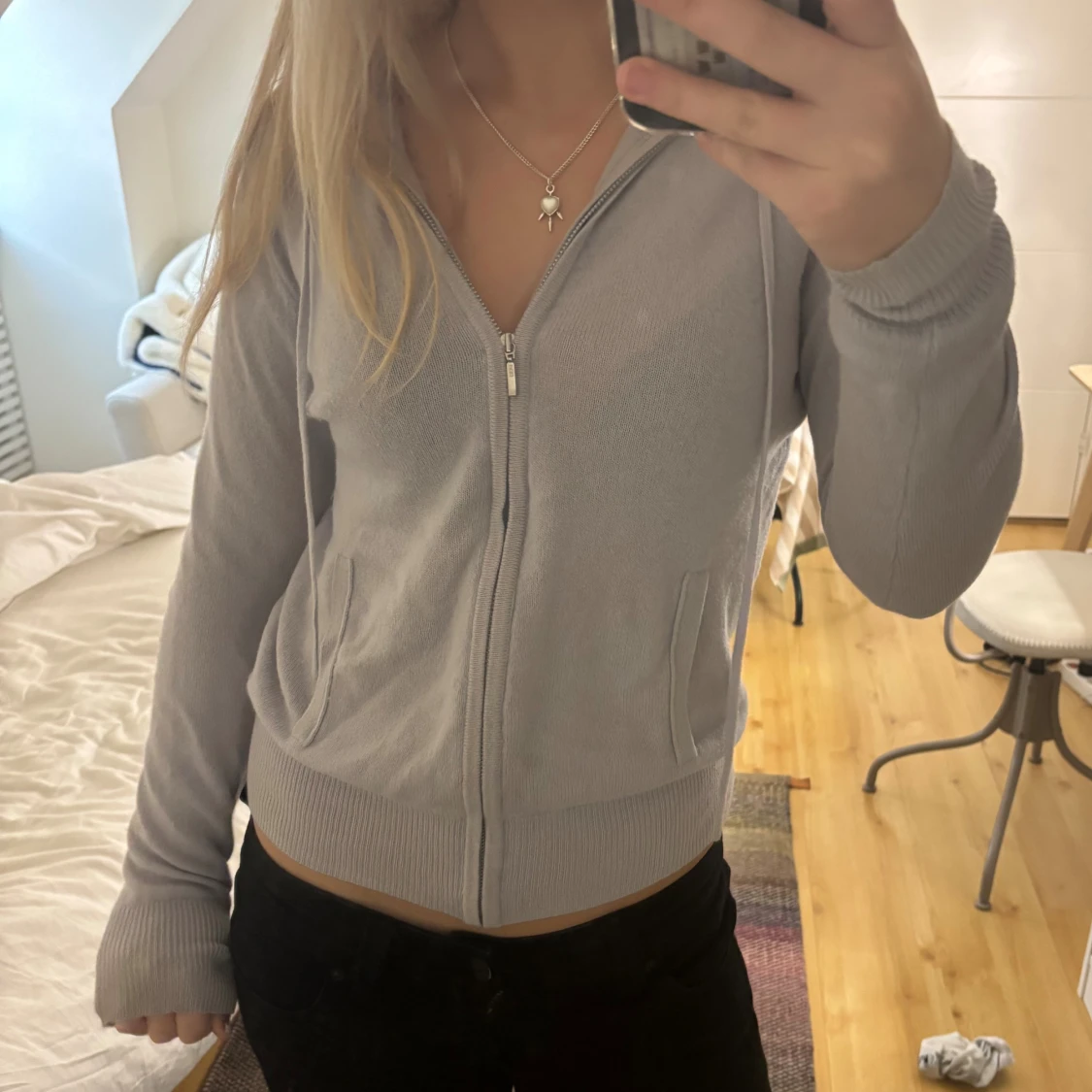 Jättefin Ljusblå soft goat - 1