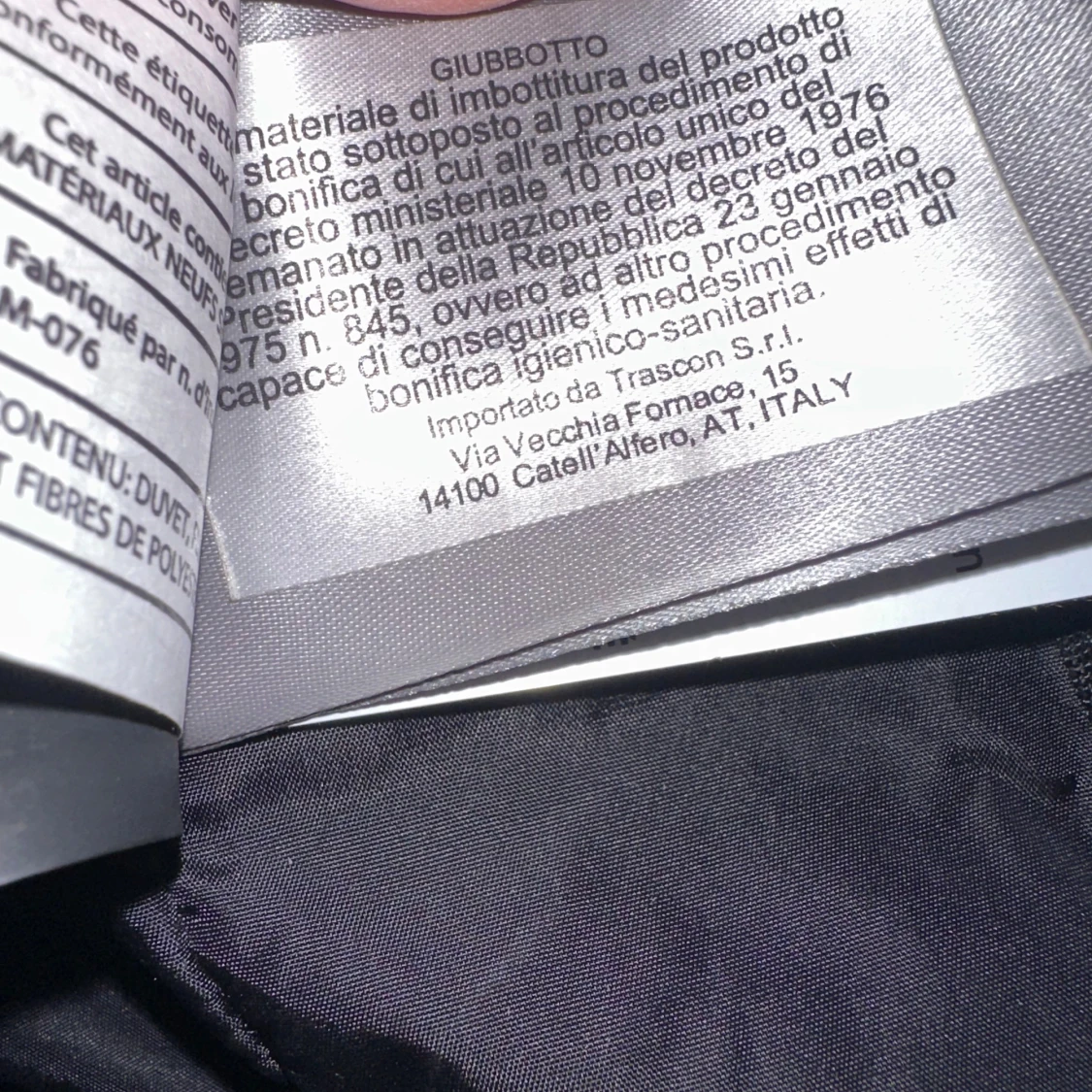 Svart pufferjacka Moose Knuckles päls - 3