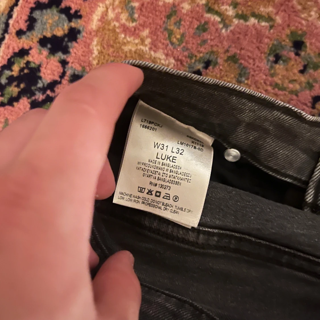 Grå slim jeans från Lee 31/32 - 4