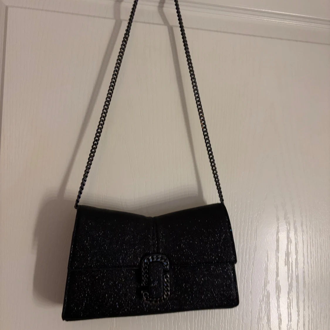 Svart glittrig axelväska Marc Jacobs - 1