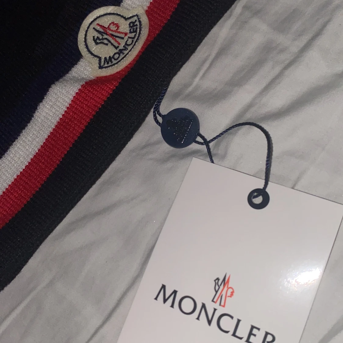 Moncler mössa med ränder - 2