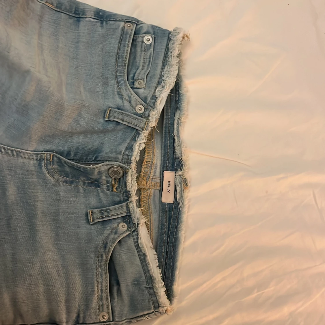 Bootcut jeans från Nelly, ljusblå - 1