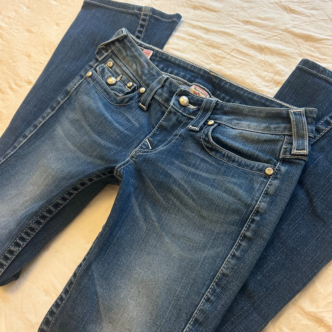 True Religion blå bootcut jeans - 2