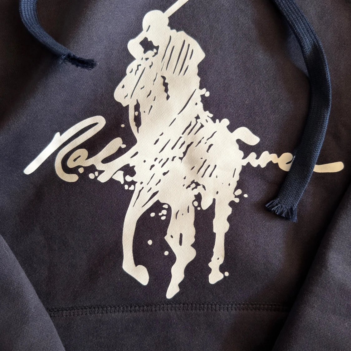 Marinblå hoodie från Polo Ralph Lauren - 1