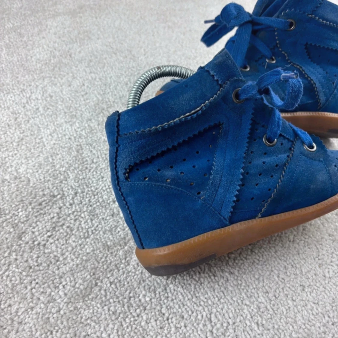 Blåa Isabel marant skor - 2