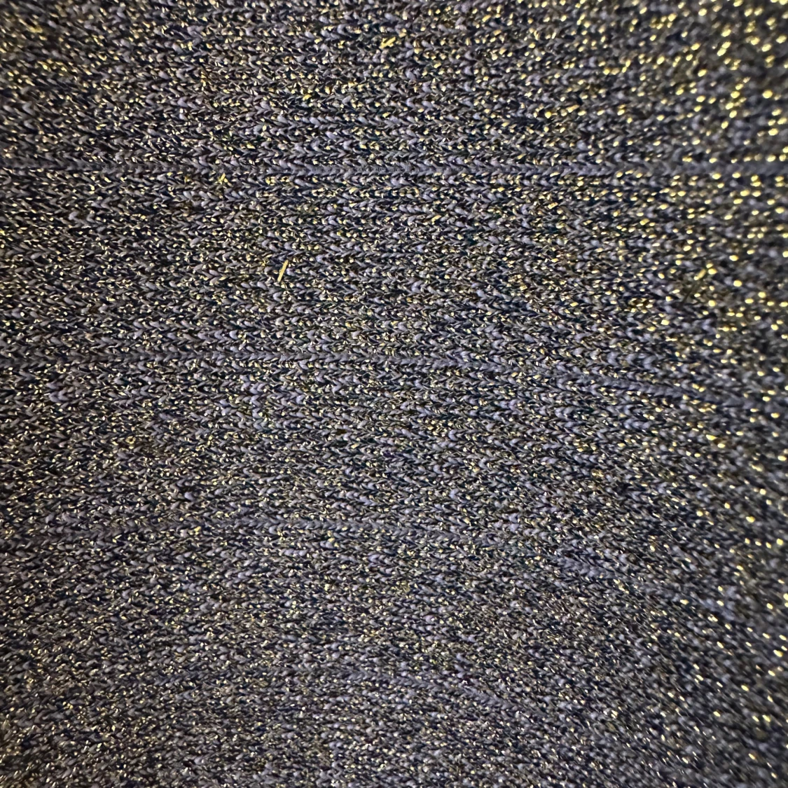 Svart kort klänning med guldglitter - 4