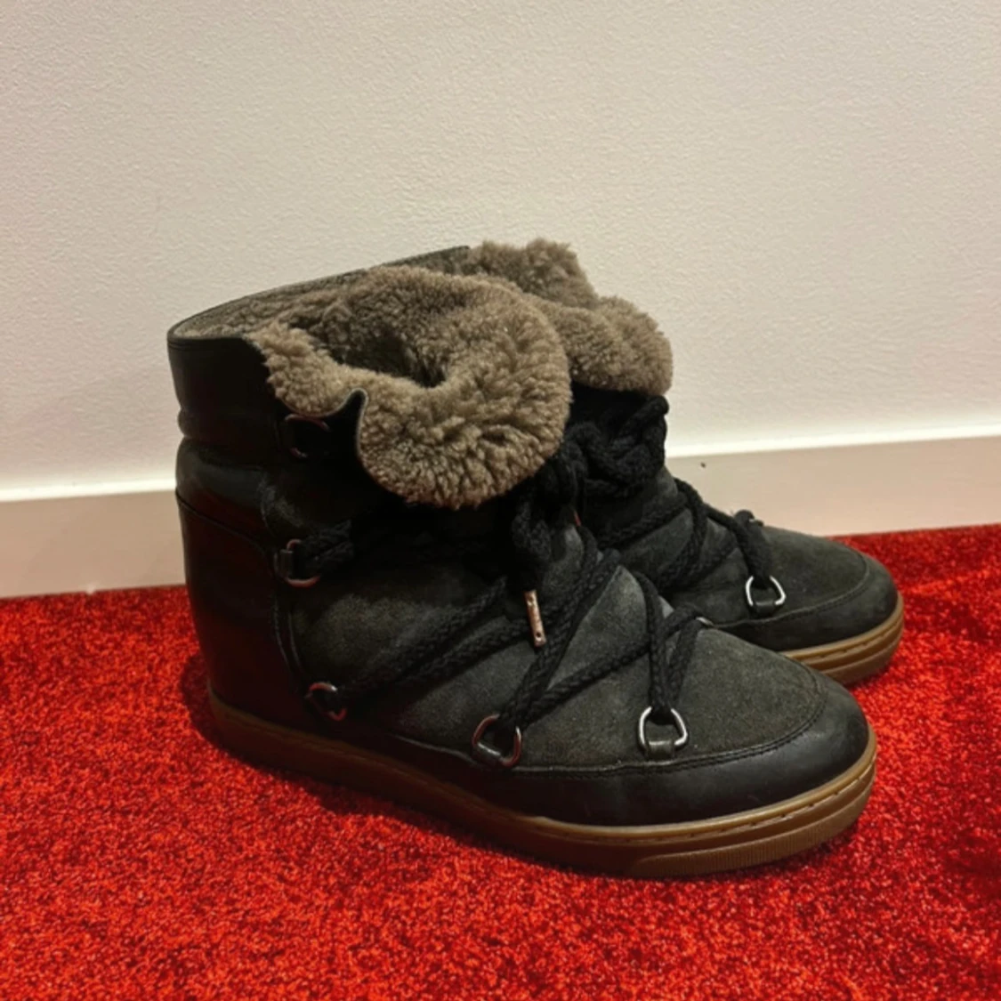 Svarta Nowles snow boots från Isabel Marant - 1