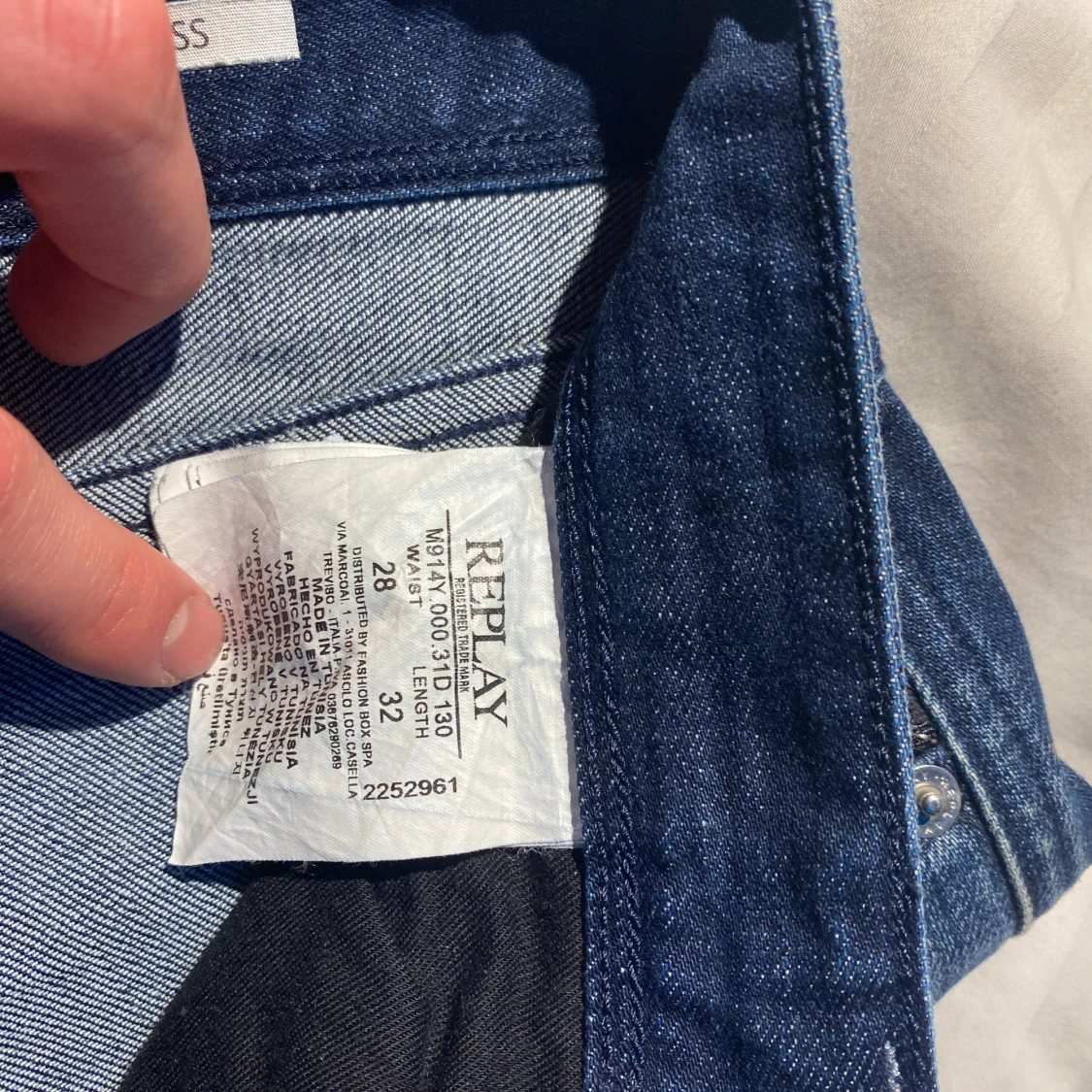 Replay Anbass jeans blå, midwaist - 2