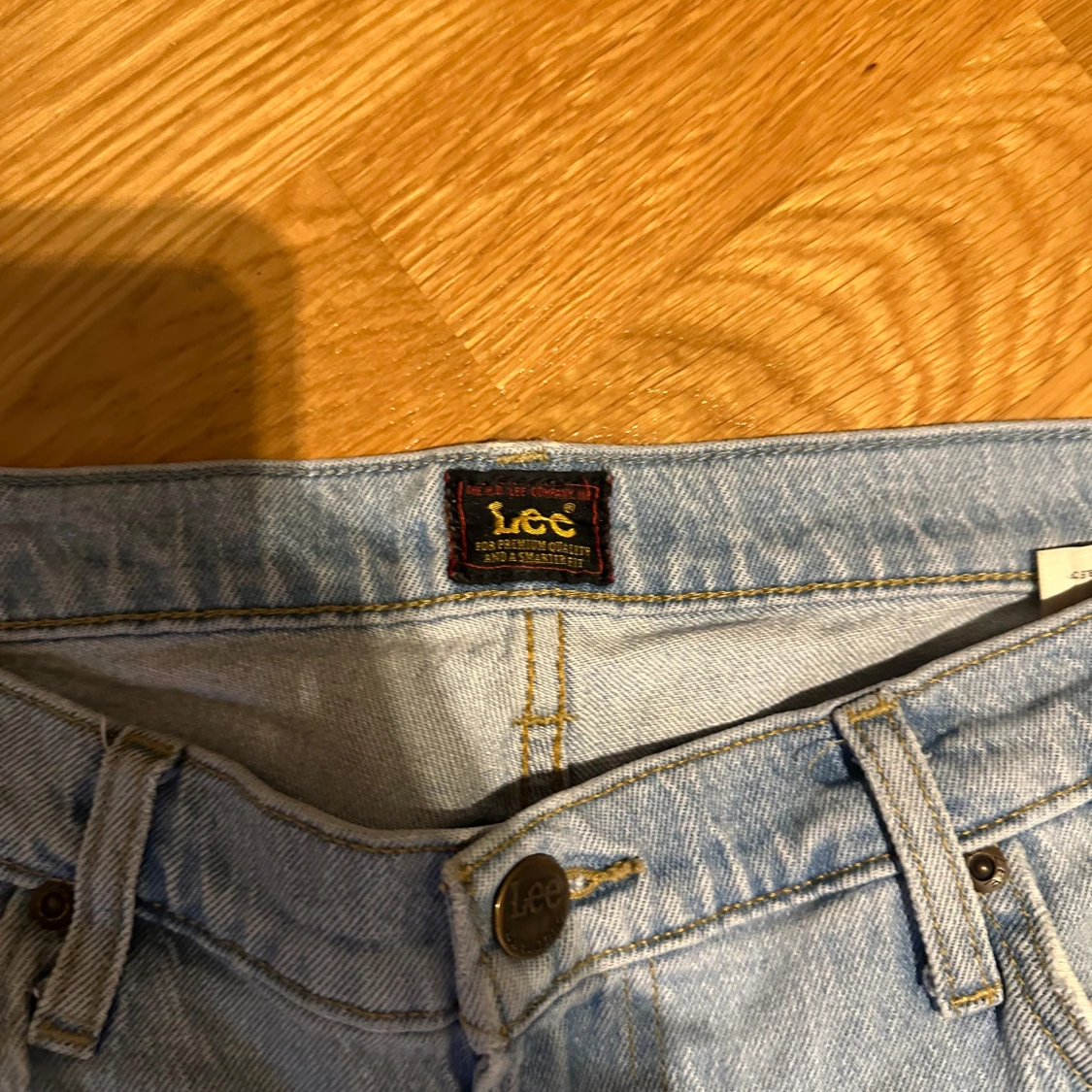 Ljusblå jeans från Lee - 3