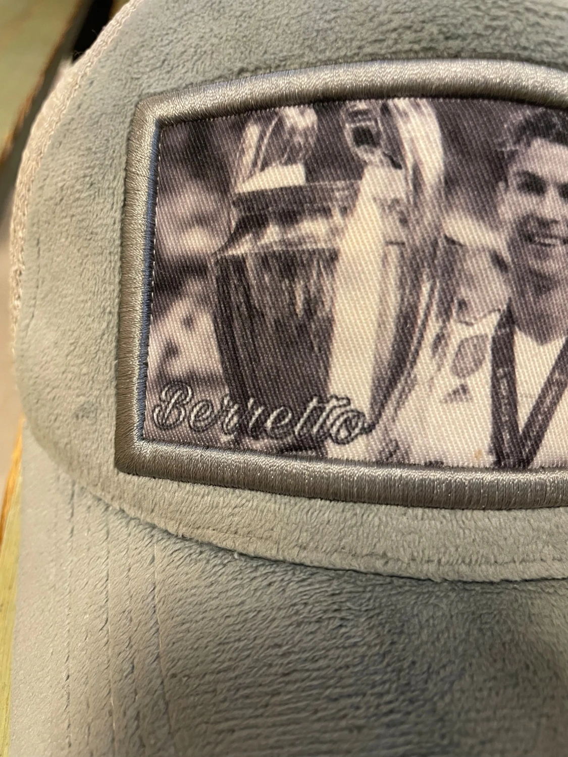 Grå meshkeps från Berretto Ronaldo keps  - 1