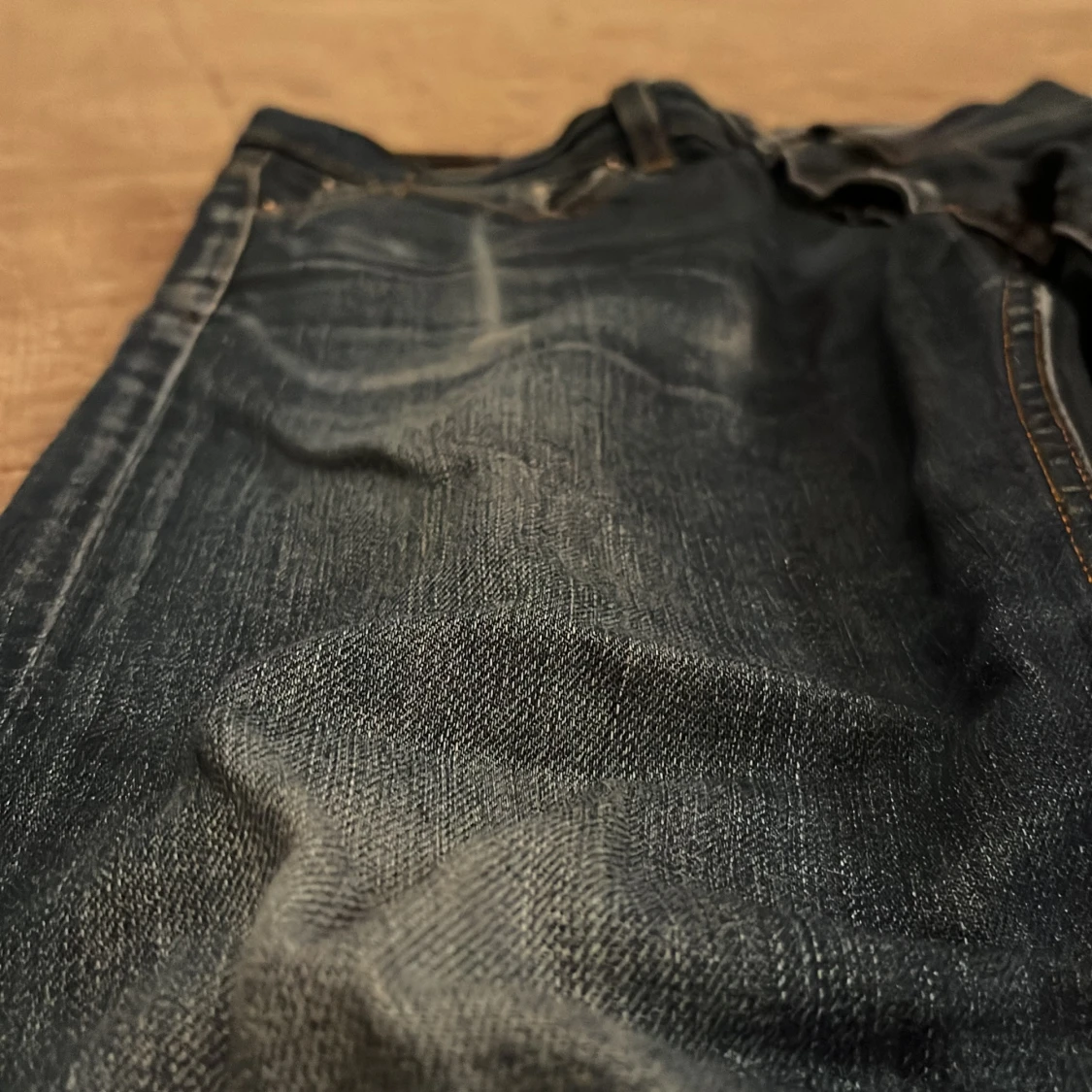 Blå jeans från Sam Mason Denim No.1 - 3