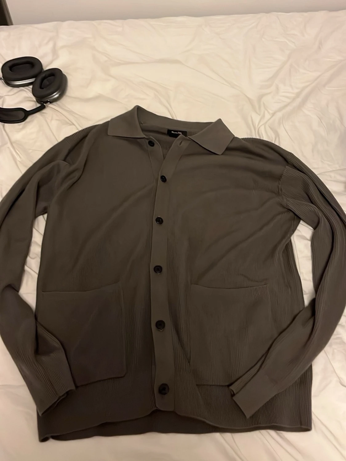 Grön kofta från Massimo Dutti - 1