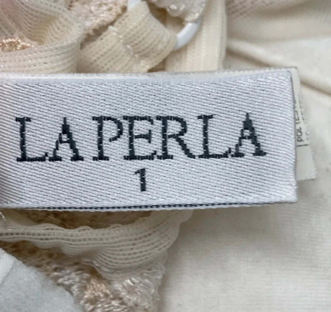 Spetsig vit korsett från La Perla - 2