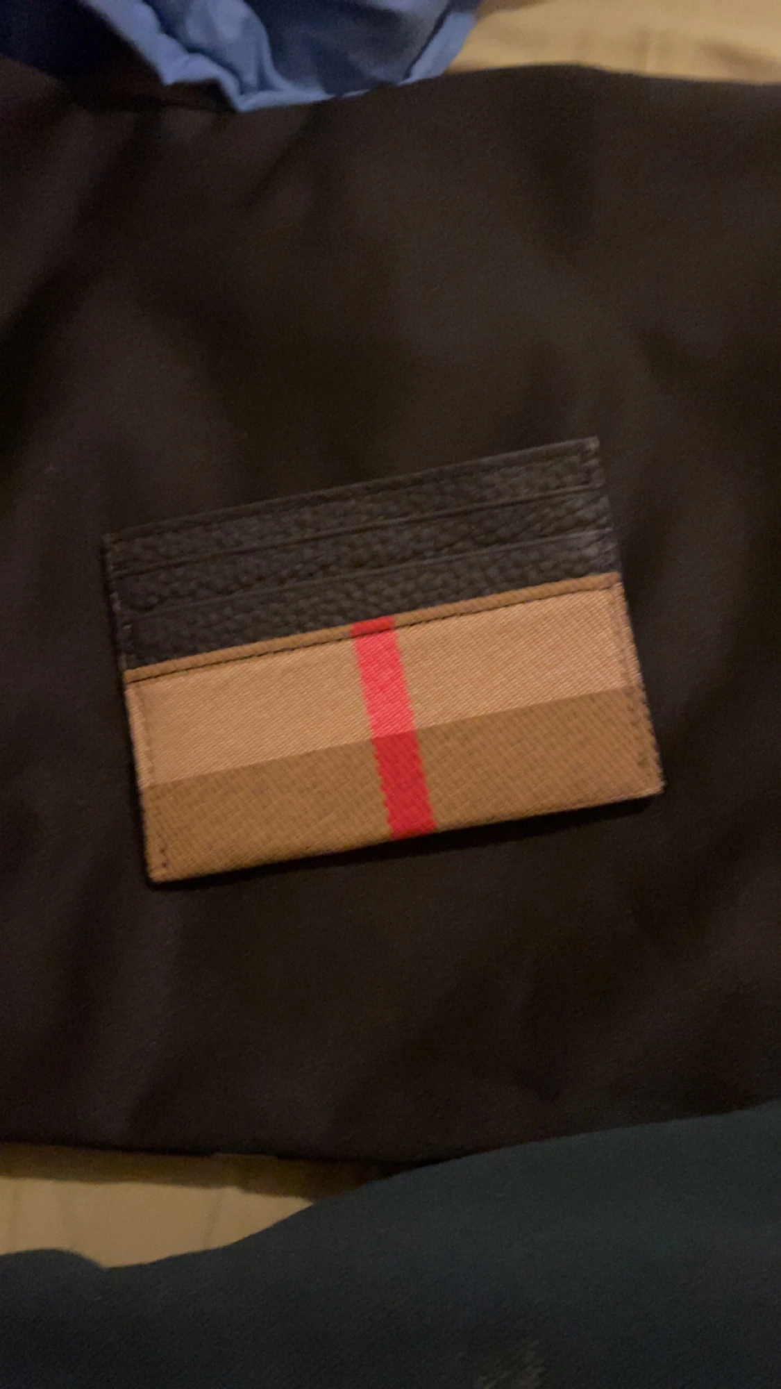 Burberry plånbok med klassiskt mönster - 1