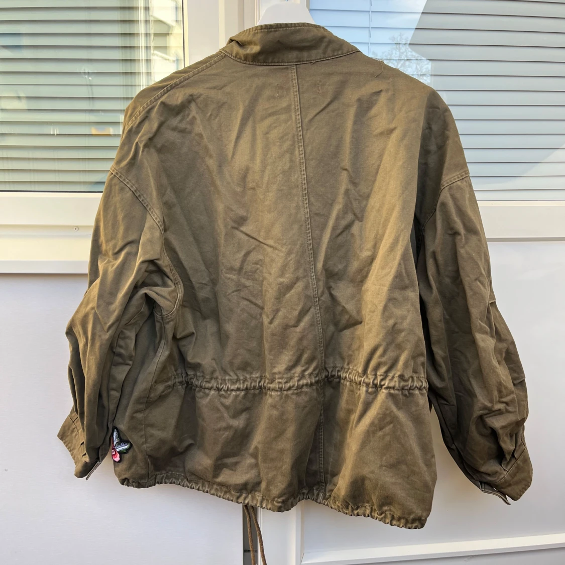 Populär Grön jacka hm jacka med broderingar - 2