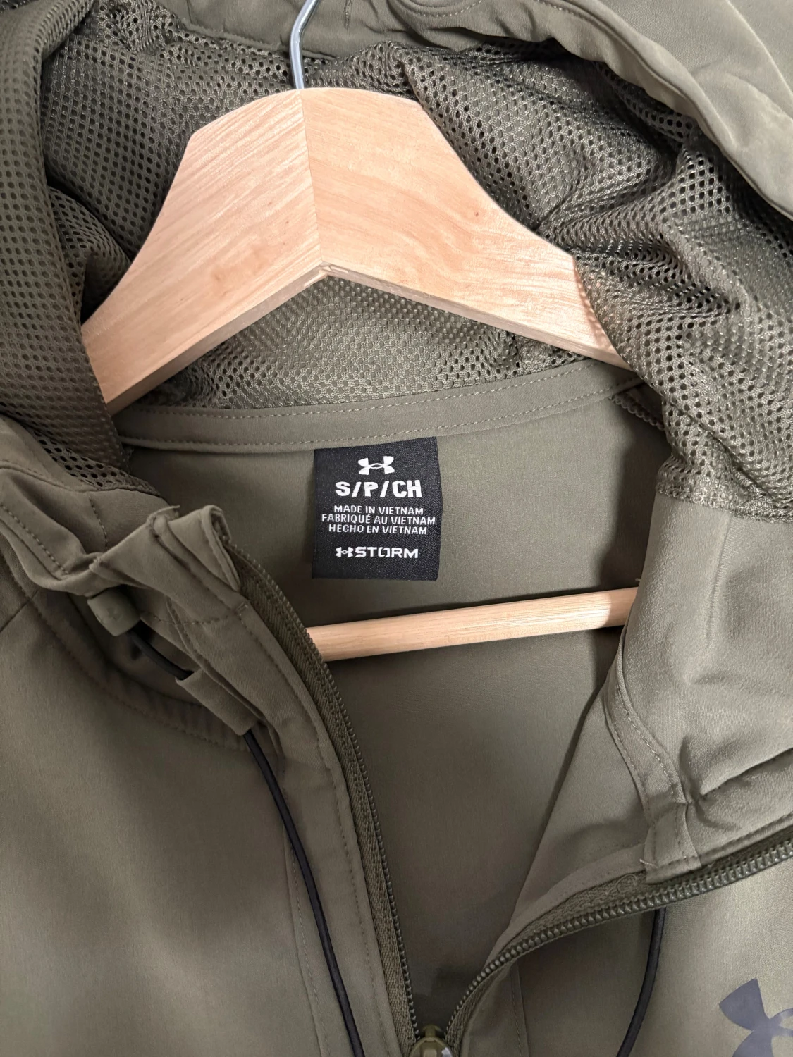 Olivgrön vindjacka från Under Armour - 5