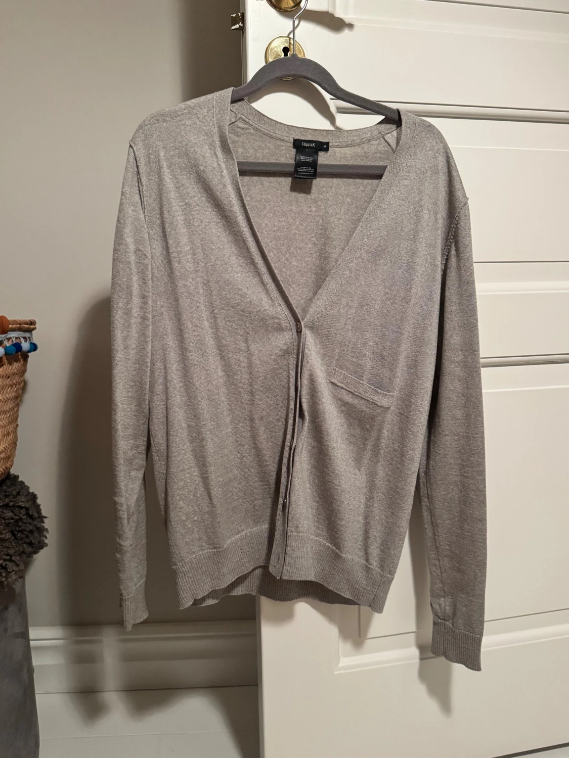 Grå merinoullkofta från Filippa K