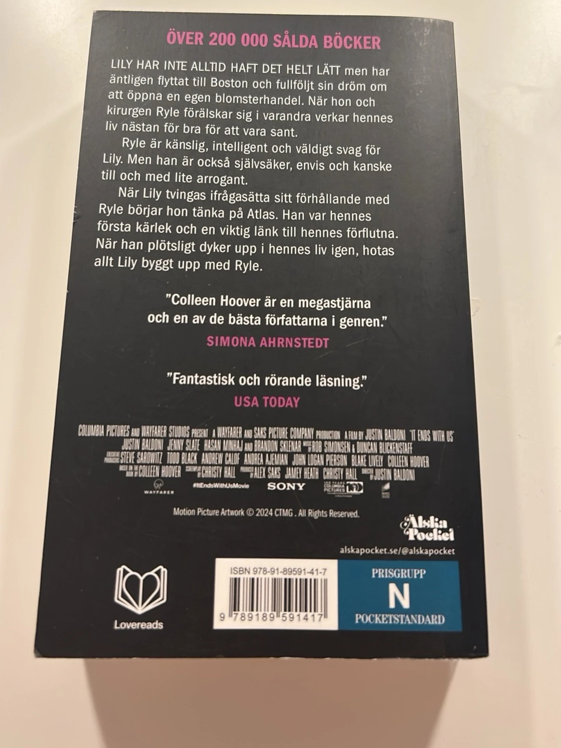 Det slutar med oss bok - 1