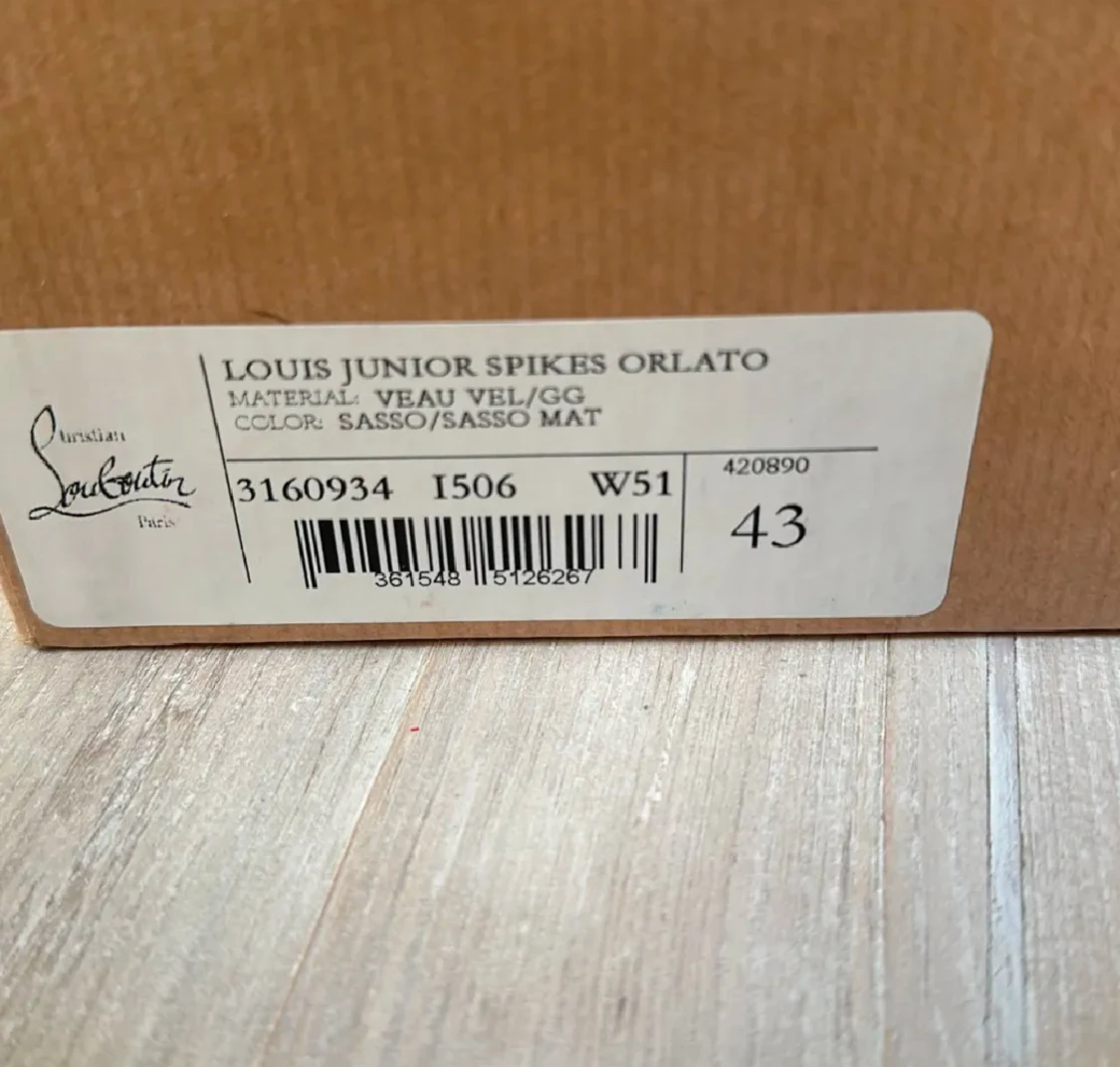 Christian Louboutin Louis Junior Spikes - 3