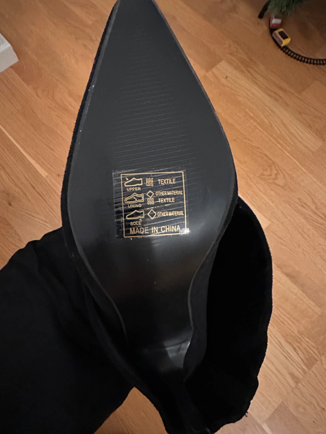 Svarta stövlar med klack - 3