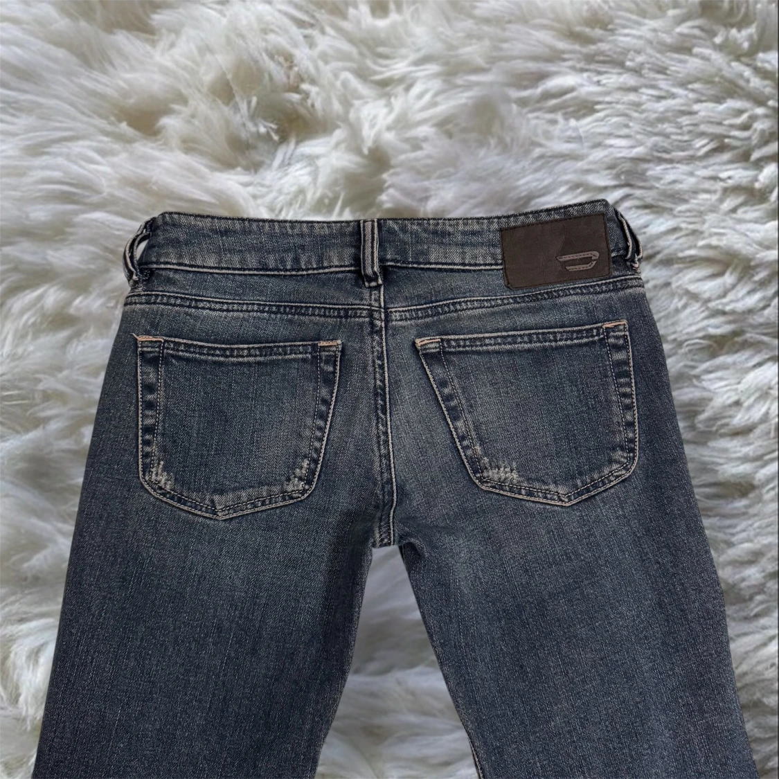 ultra low rise Diesel bootcut jeans  - 3