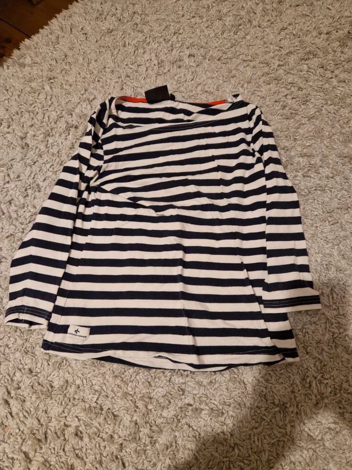 Randig långärmad tröja Cross Sportswear