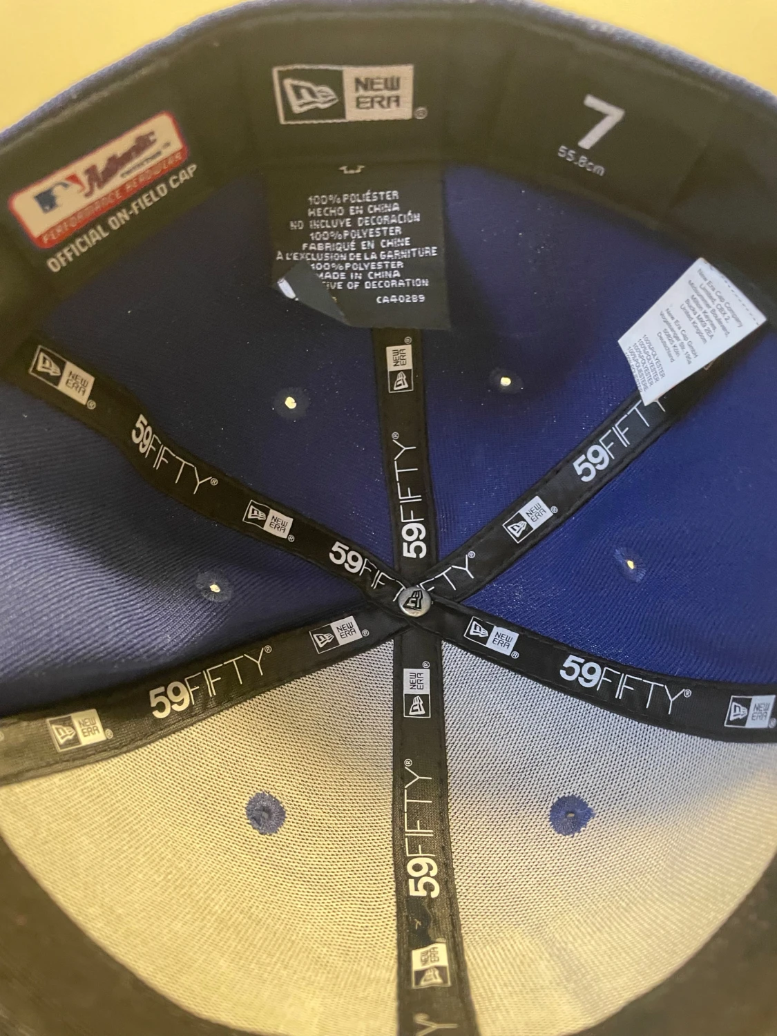 Blå LA Dodgers 59FIFTY keps New Era - 3