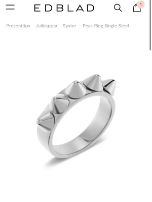 Edblad ring  - BYTE! Vill byta denna mot en guld i 16.00 eller 16.80.