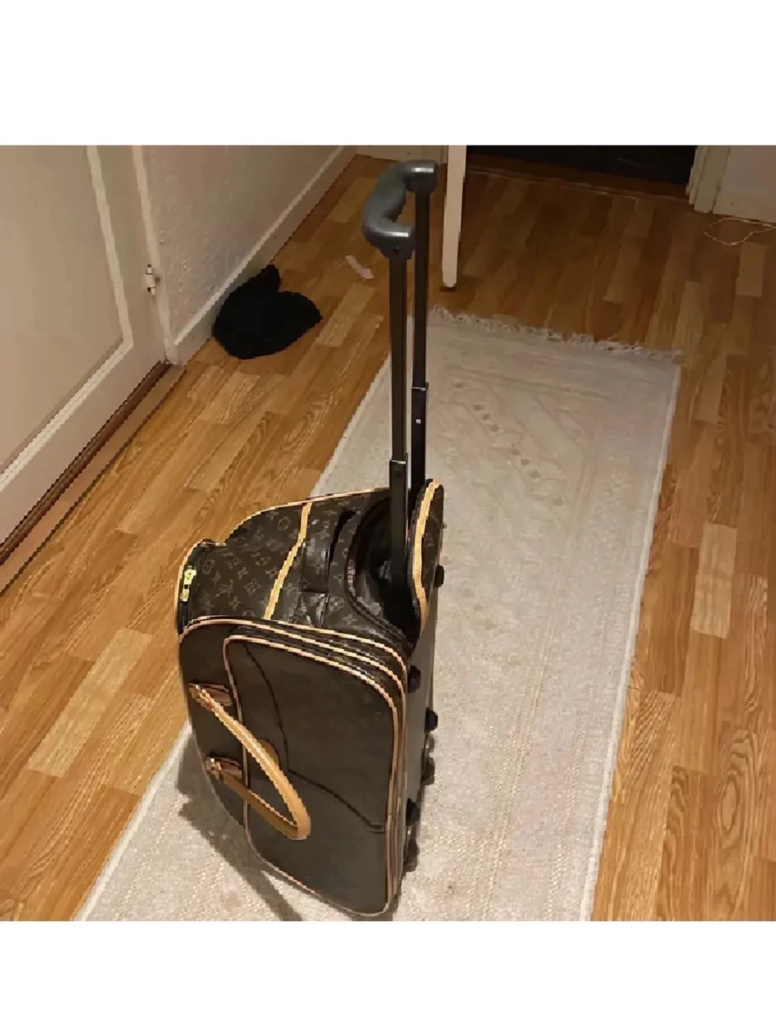  Brun resväska med monogram💕 Supersnygg 💕 - 4