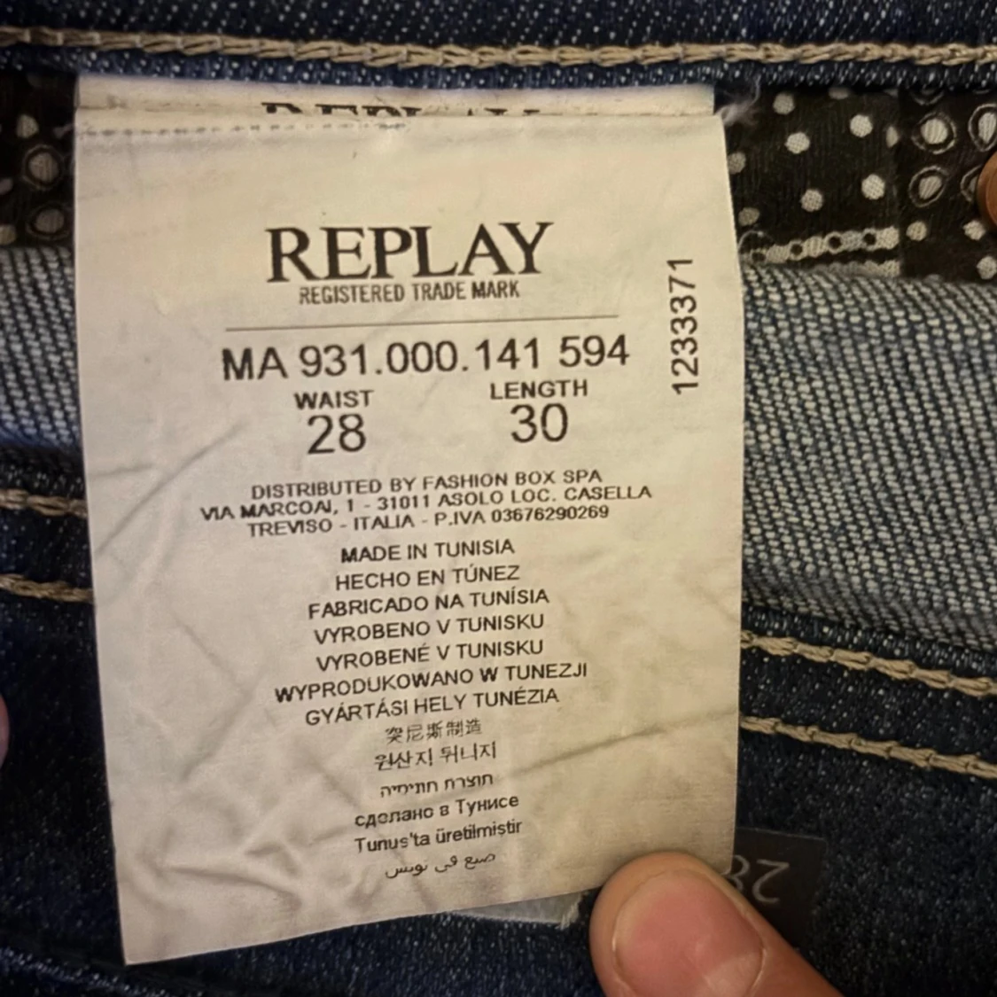 Blå Replay jeans - 93