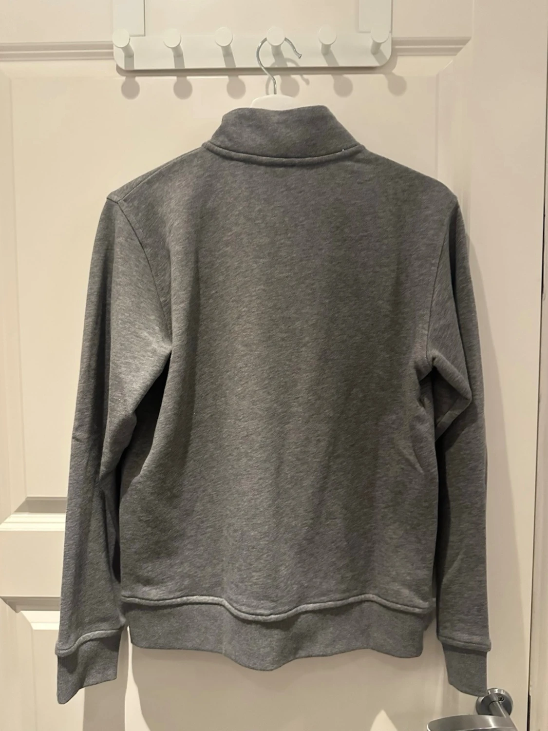 Grå halv zip tröja från Gant - 1