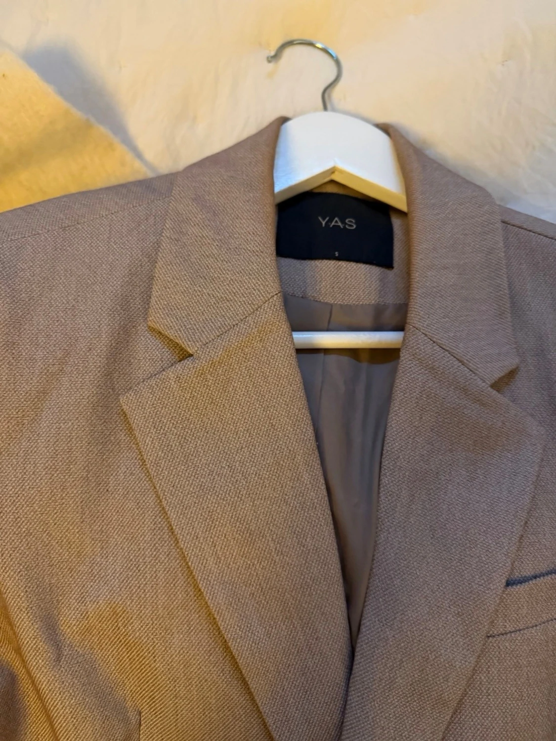 Beige kavaj från YAS med klassisk look - 1