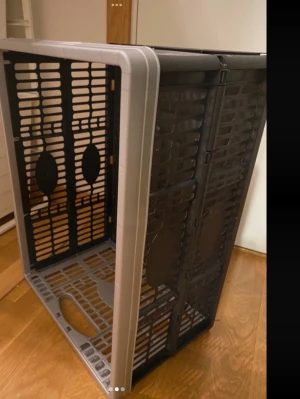 Plastback som går att fälla i hop  - Plastback. Ihopfällbar 