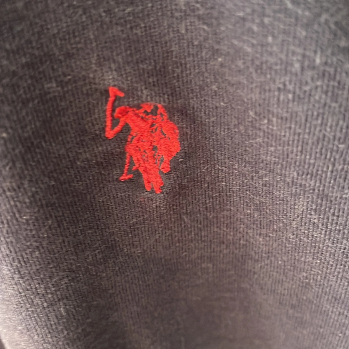 Svart långärmad tröja från US Polo Assn - 3