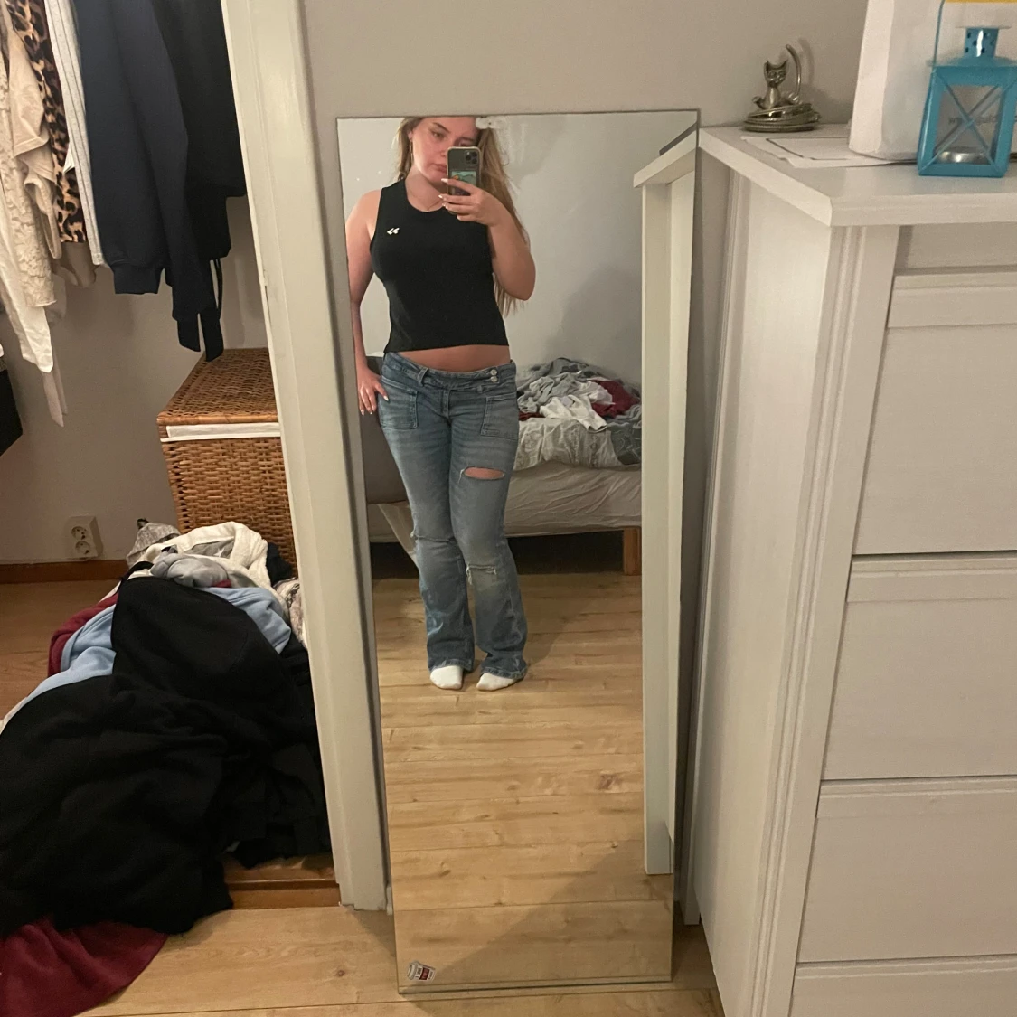 Svart ärmlös träningstopp från Hummel - 3