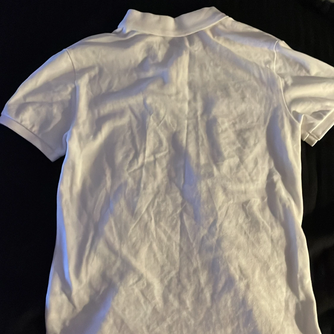 Vit pikétröja Polo Ralph Lauren slim fit - 1