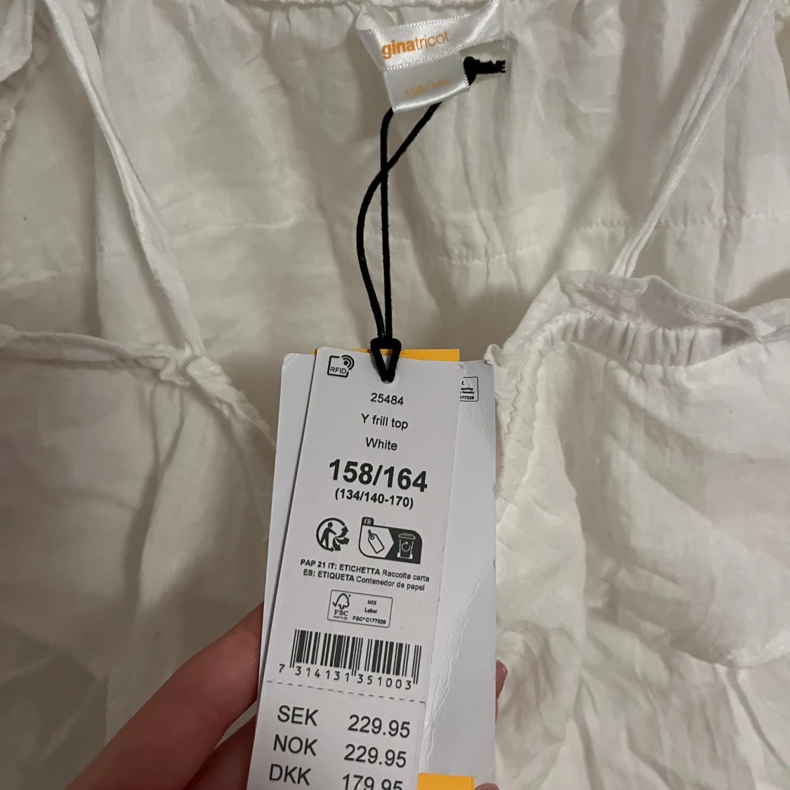 Vit topp - 1