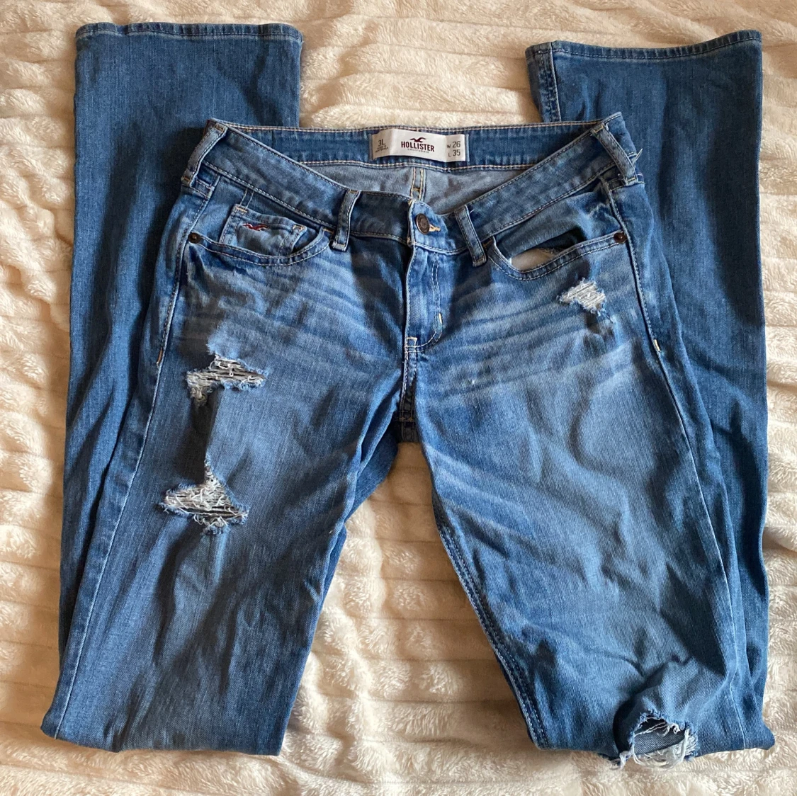 Utsvängda Hollister jeans