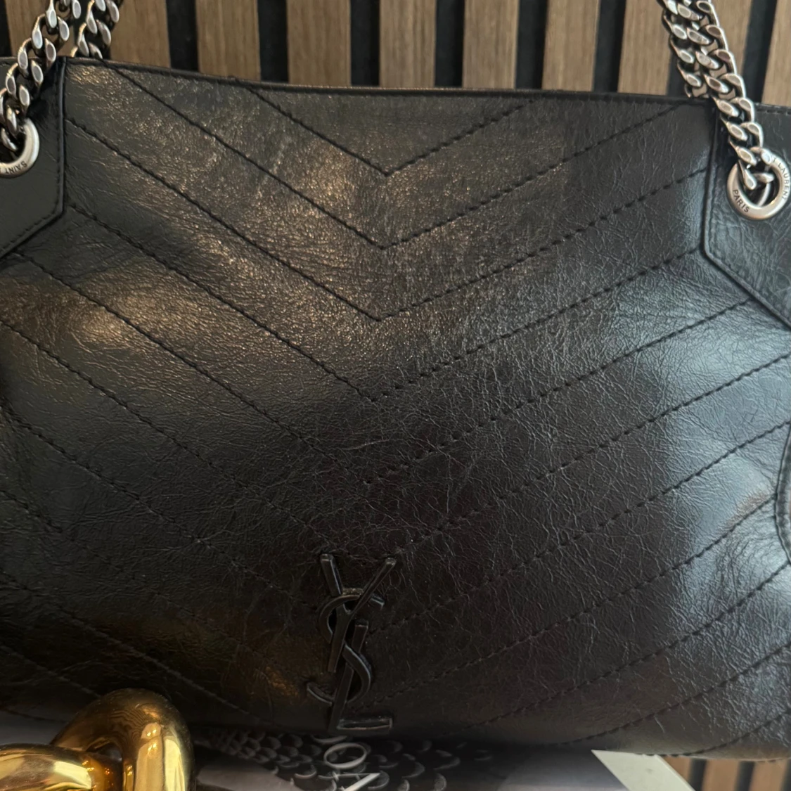 Svart YSL  Väska - 1