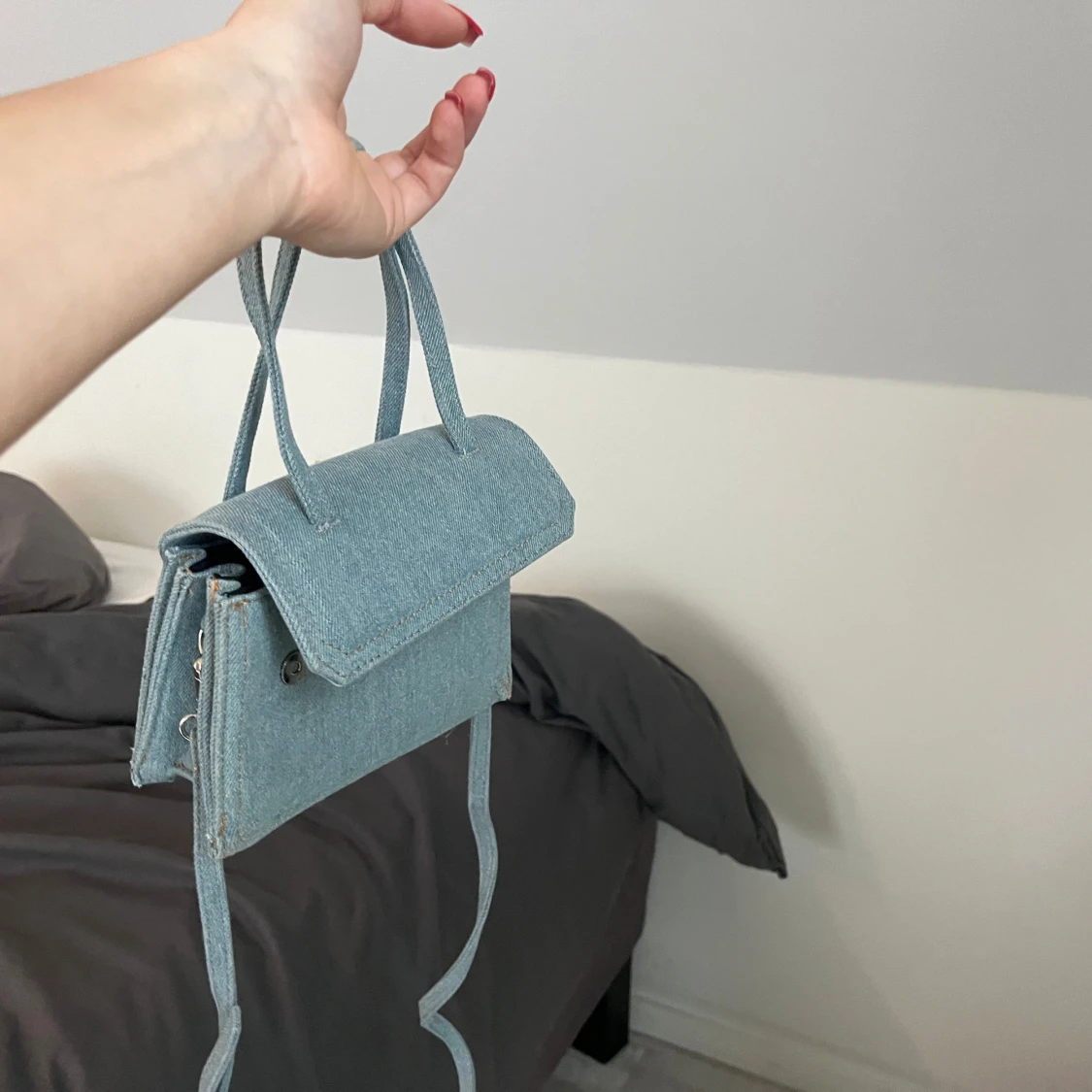 Handväska i jeans  - 1