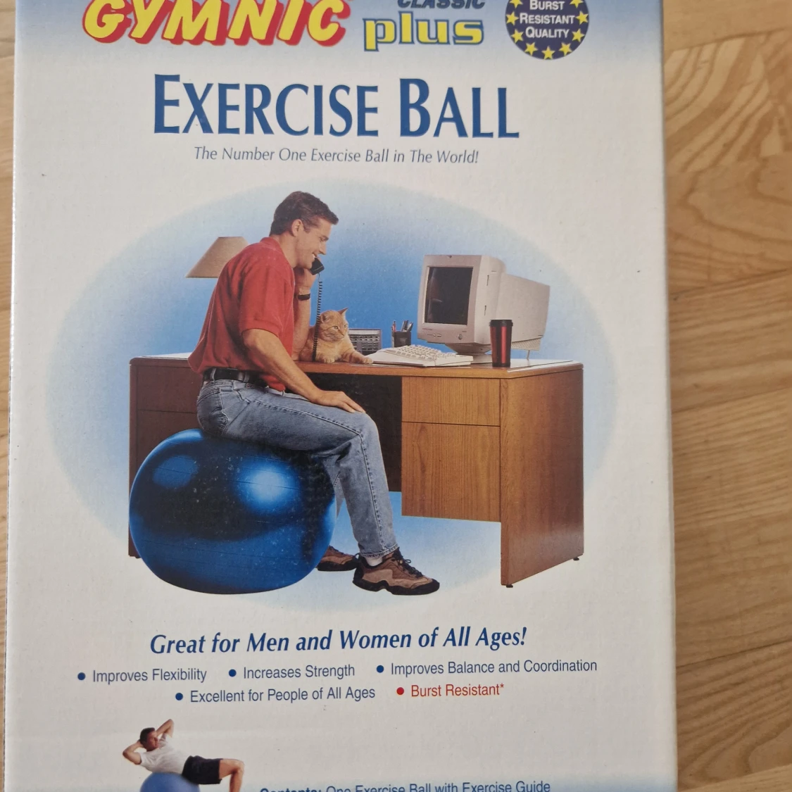 Gymnic Classic Plus Exercise Ball - 2