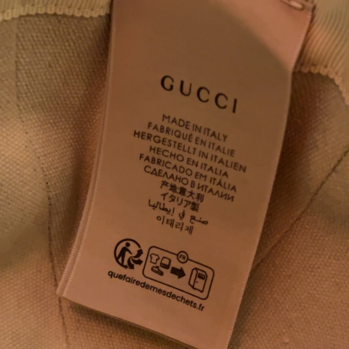 Gucci keps med GG-mönster - 3