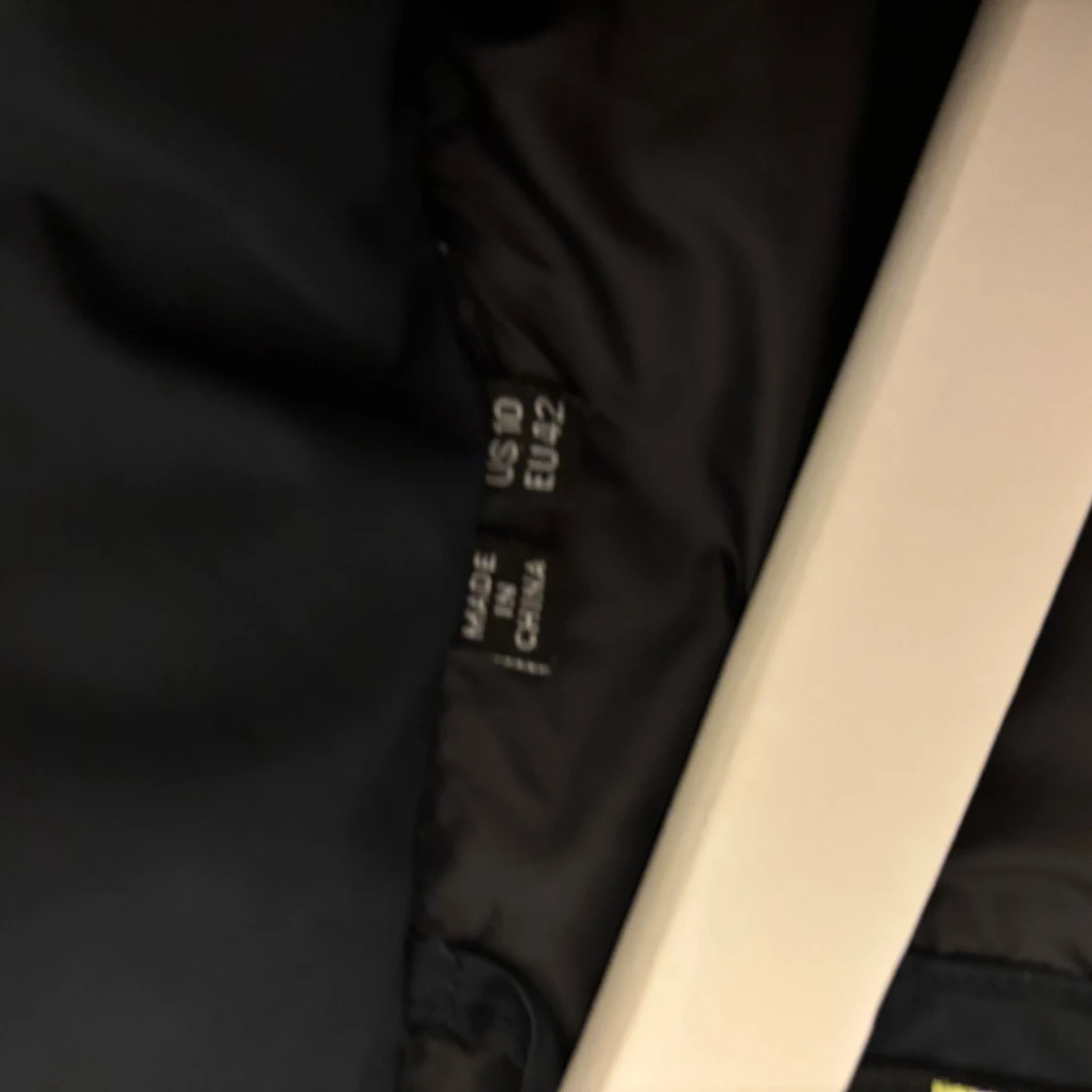 Mörkblå lång dunjacka Superdry - 3